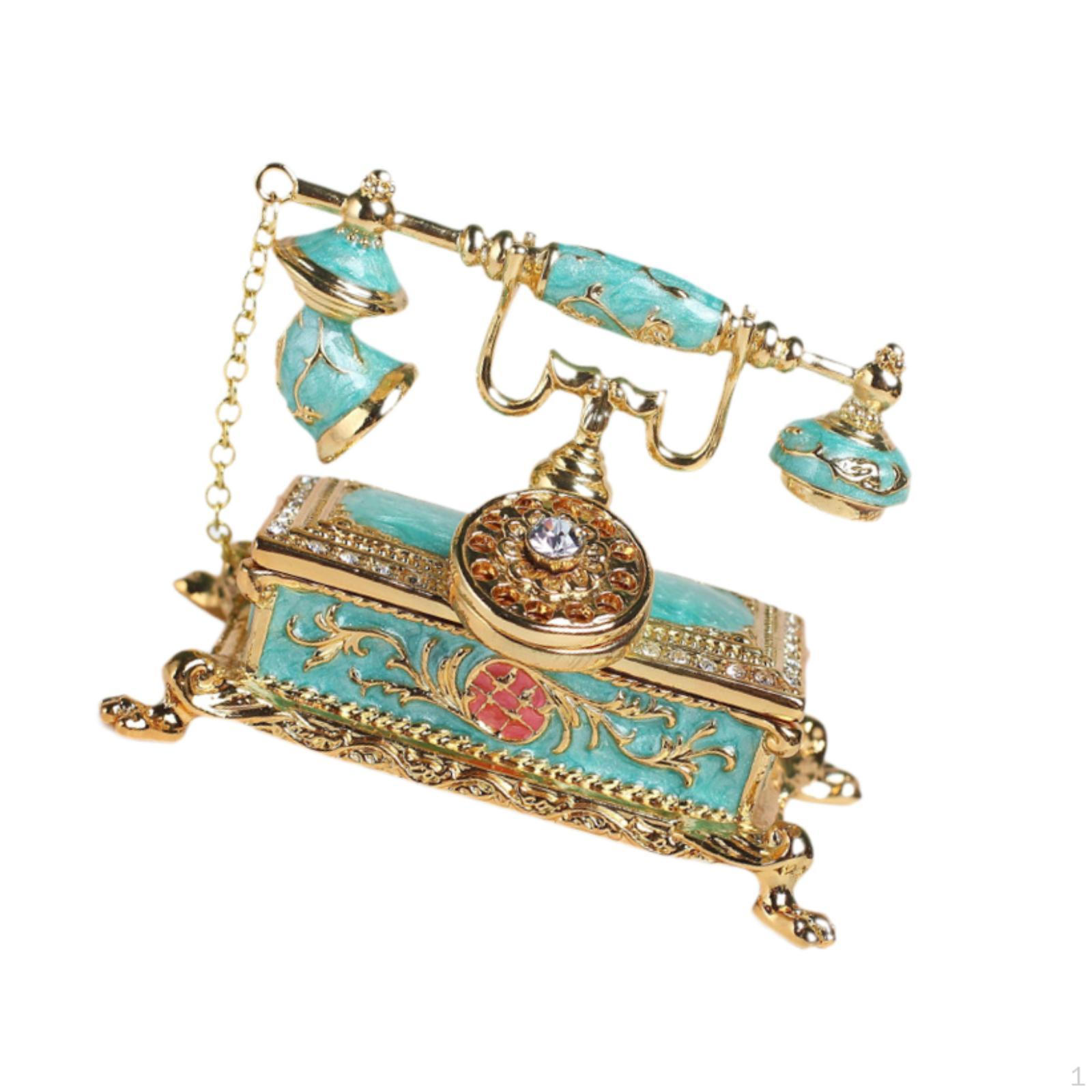 Эмалированная шкатулка для украшений, декоративное украшение с крышкой, безделушка, сувенир для сережек, колец зелёный
Эмалированная шкатулка для украшений, декоративное украшение с крышкой, безделушка, сувенир для сережек, колец зелёный