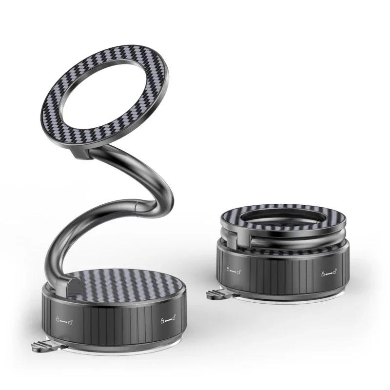 Car Magnetic Phone Holder Stand Dashboard GPS Vacuum Suction Cup Multi-axis Adjustment Bracket For Magsafe iPhone 17~12 Pro Max чорний
Car Magnetic Phone Holder Stand Dashboard GPS Vacuum Suction Cup Multi-axis Adjustment Bracket For Magsafe iPhone 17~12 Pro Max чорний