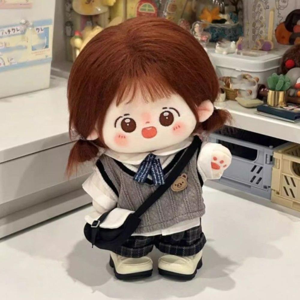 1 set School Uniform Cotton Doll s Clothes Plaid Shorts Plush Doll Clothes 20cm Cotton Doll Style A
1 set School Uniform Cotton Doll s Clothes Plaid Shorts Plush Doll Clothes 20cm Cotton Doll Style A