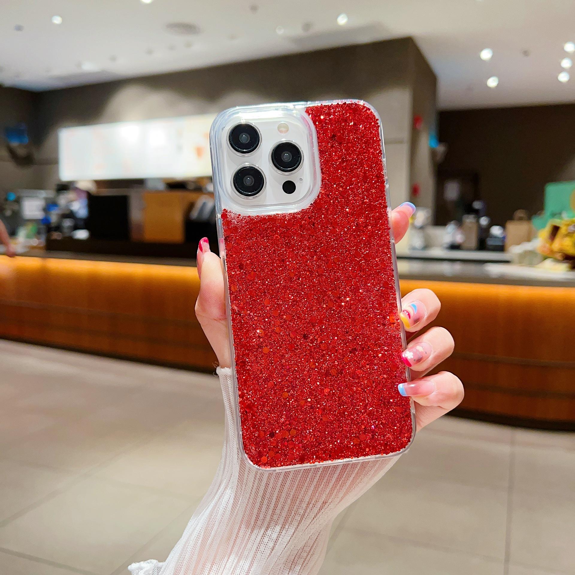 Чехол для мобильного телефона Flash Powder Beads для Apple 16Plus/iPhone15ProMax/12/13/14 с эпоксидной смолой и защитой от падения iPhone X/XS красный
Чехол для мобильного телефона Flash Powder Beads для Apple 16Plus/iPhone15ProMax/12/13/14 с эпоксидной смолой и защитой от падения iPhone X/XS красный