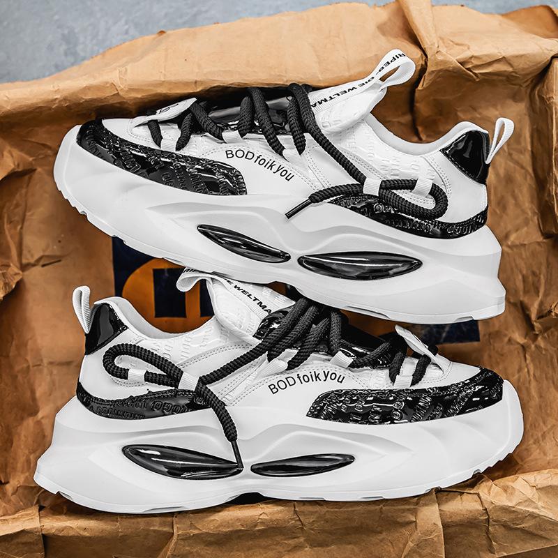 Кроссовки мужские дизайнерские спортивные туфли с мягкой подошвой, модные повседневные туфли из микрофибры и кожи, с увеличенной высотой на платформе, белые туфли 39
Кроссовки мужские дизайнерские спортивные туфли с мягкой подошвой, модные повседневные туфли из микрофибры и кожи, с увеличенной высотой на платформе, белые туфли 39