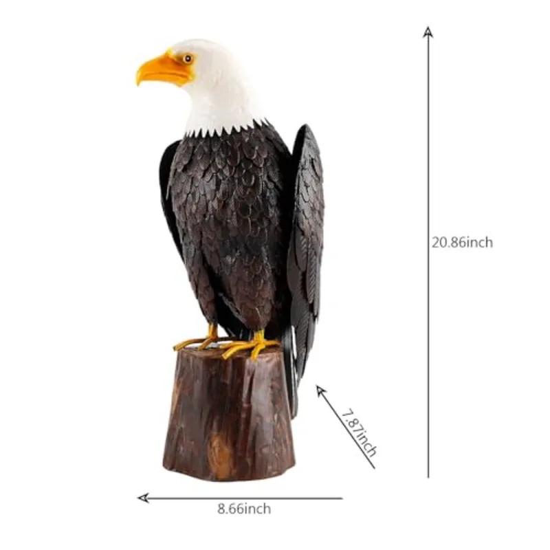 Bald Eagle Metal Yard Art Statue, Outdoor Garden Lawn Patio Decor Sculpture, Rustic Home Porch Decoration, Gift for Bird Lovers Яскраво-рожевий
Bald Eagle Metal Yard Art Statue, Outdoor Garden Lawn Patio Decor Sculpture, Rustic Home Porch Decoration, Gift for Bird Lovers Яскраво-рожевий