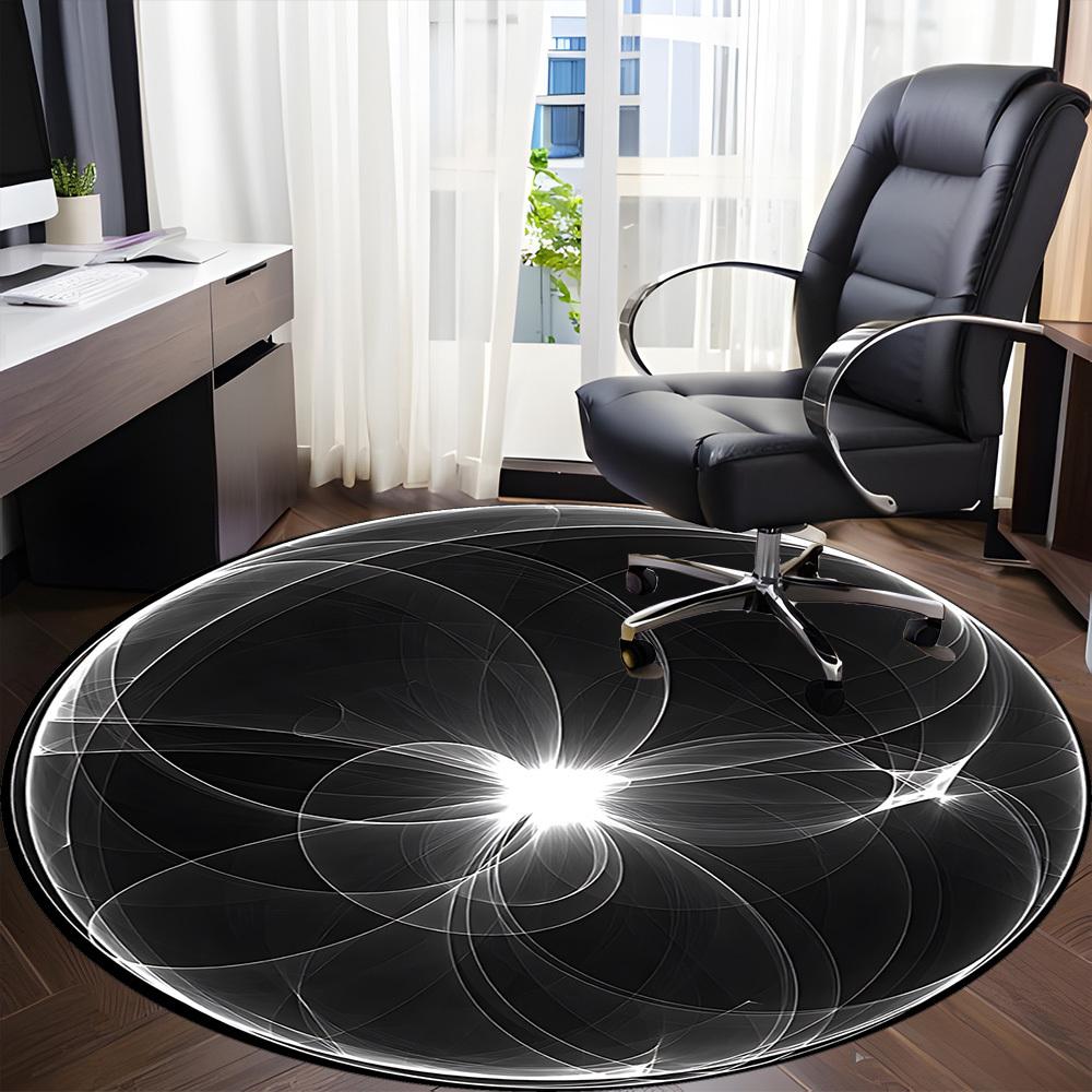 1pc Abstract Circular_Design Chair Carpet for Office, Round Non Slip Durable Large Size Office Carpet, Suitable for Office 80cm
1pc Abstract Circular_Design Chair Carpet for Office, Round Non Slip Durable Large Size Office Carpet, Suitable for Office 80cm
