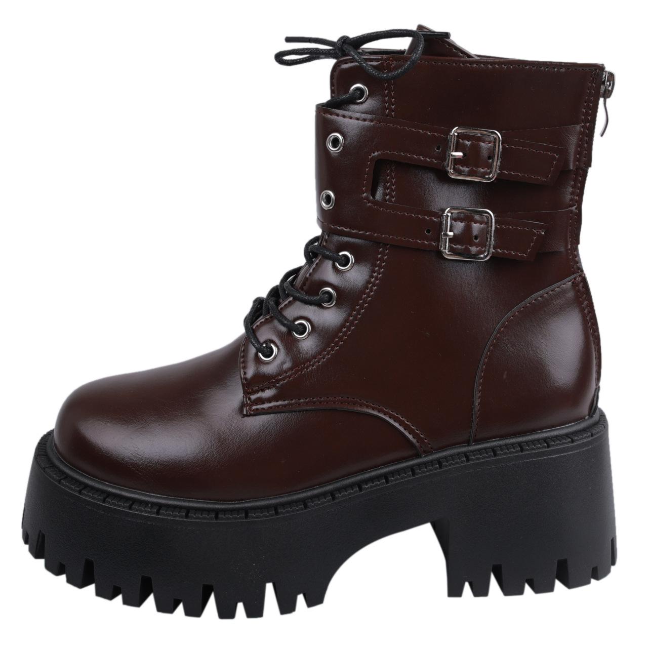 Korean version of round-headed Martin boots 2025 autumn explosion versatile skirt thin and sweet boots solid color heightening non-slip boots 40
Korean version of round-headed Martin boots 2025 autumn explosion versatile skirt thin and sweet boots solid color heightening non-slip boots 40