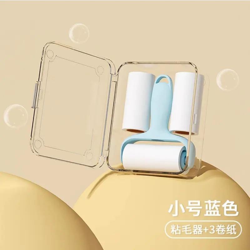 1SET Mini Hair Sticker Roller Tear Replacement Paper Small Portable Roller Brush High Viscosity Hair Cat Hair Sticking Artifact синий
1SET Mini Hair Sticker Roller Tear Replacement Paper Small Portable Roller Brush High Viscosity Hair Cat Hair Sticking Artifact синий