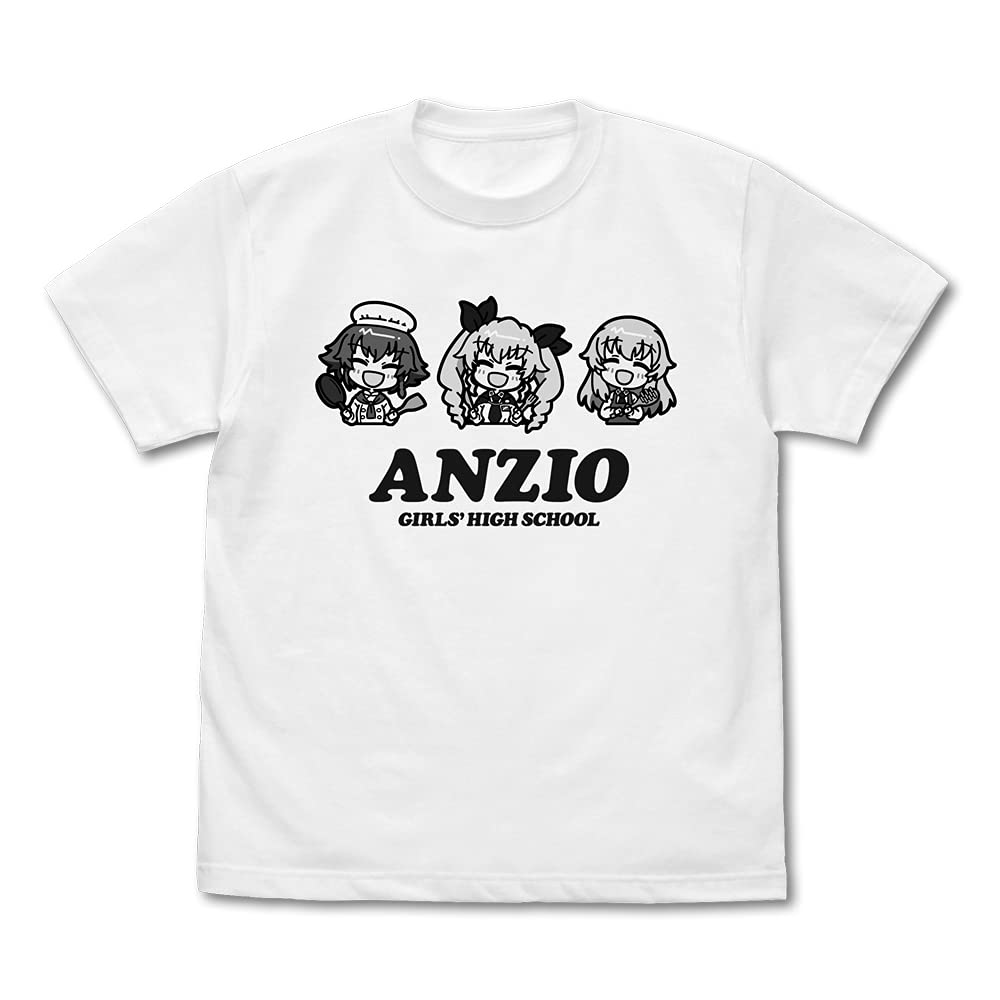 Cospa Girls Panzer Final Chapter Anzio High School WHITE M size Cotton & T-shirt
Cospa Girls Panzer Final Chapter Anzio High School WHITE M size Cotton & T-shirt