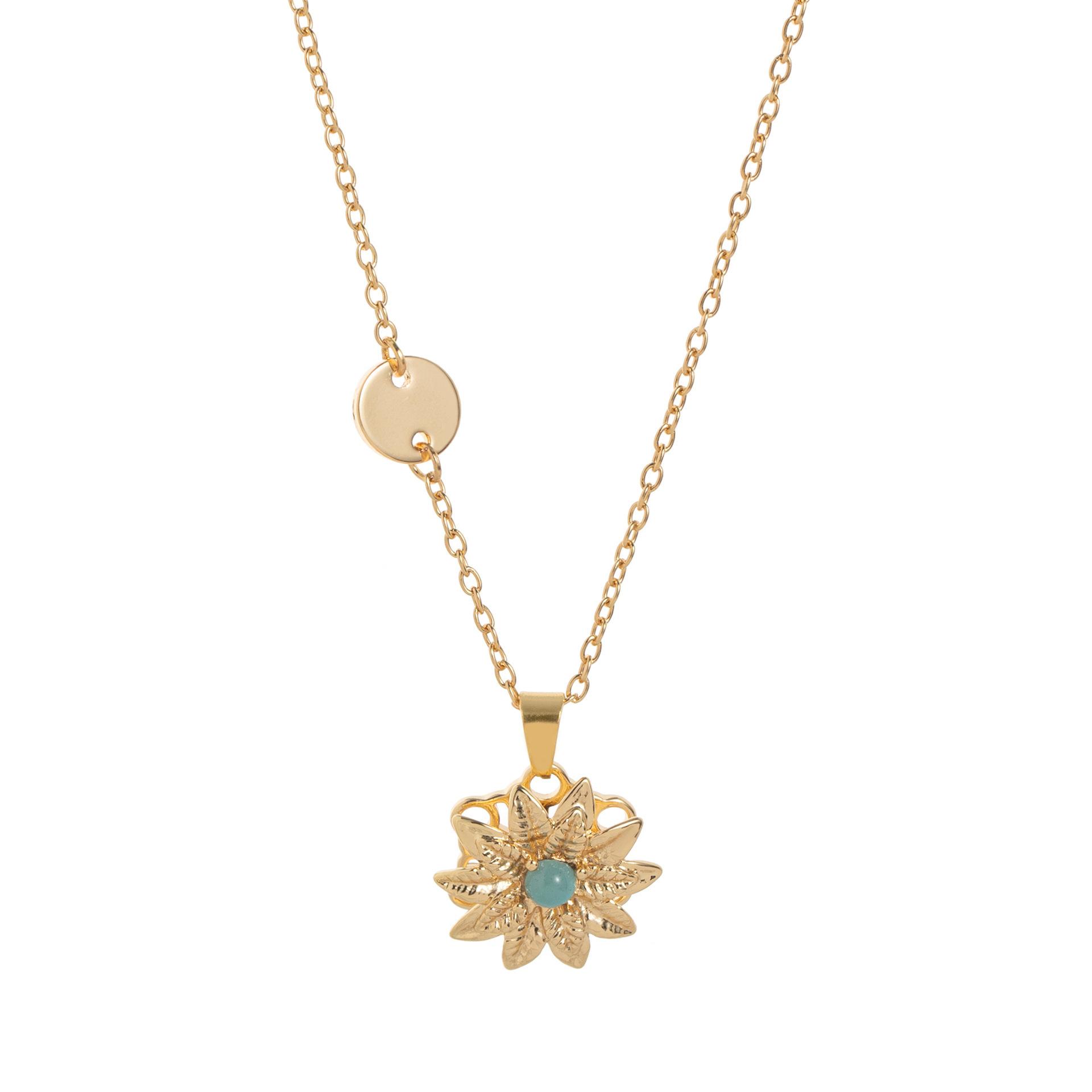 December Flower Rotatable Flower Lucky Necklace Temperament Color Versatile Zircon Clavicle Chain
December Flower Rotatable Flower Lucky Necklace Temperament Color Versatile Zircon Clavicle Chain