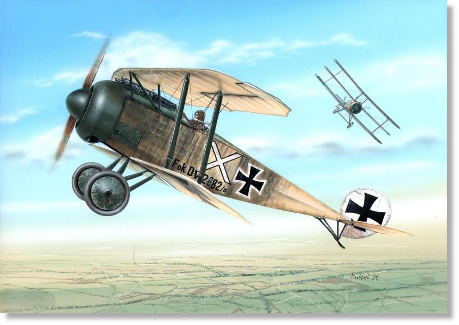 Special Hobby 1/48 German Fokker D.5 Biplane Fighter Plastic Model SH48118n
Special Hobby 1/48 German Fokker D.5 Biplane Fighter Plastic Model SH48118n