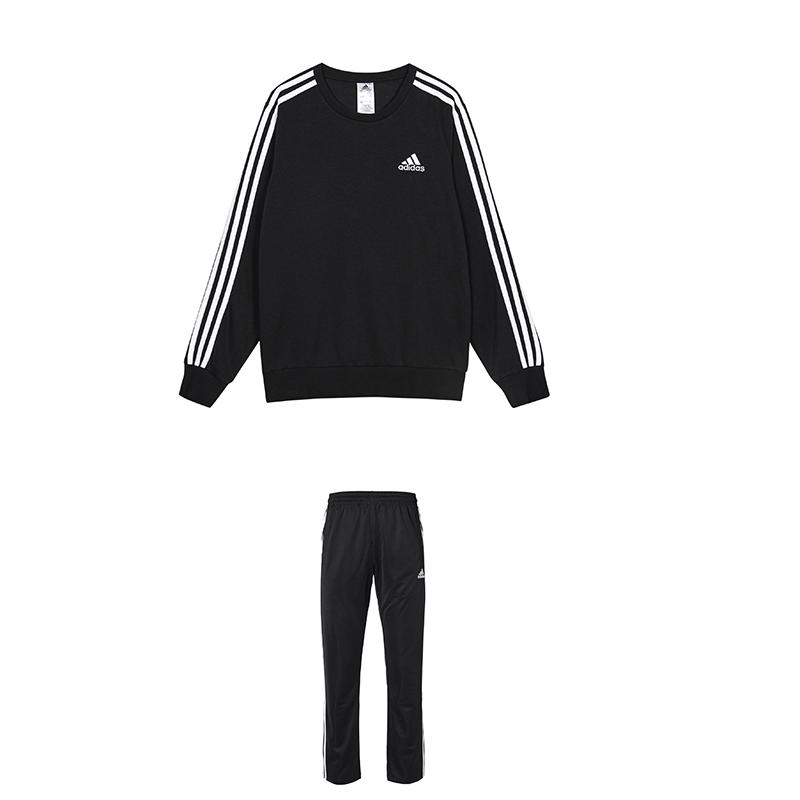 Adidas Striped Logo Design Comfortable Simple Long Sleeve Top Outdoor Retro Mid Waist Pants Hoodie Set Unisex Set Black GK9078+TR30P-BW S
Adidas Striped Logo Design Comfortable Simple Long Sleeve Top Outdoor Retro Mid Waist Pants Hoodie Set Unisex Set Black GK9078+TR30P-BW S