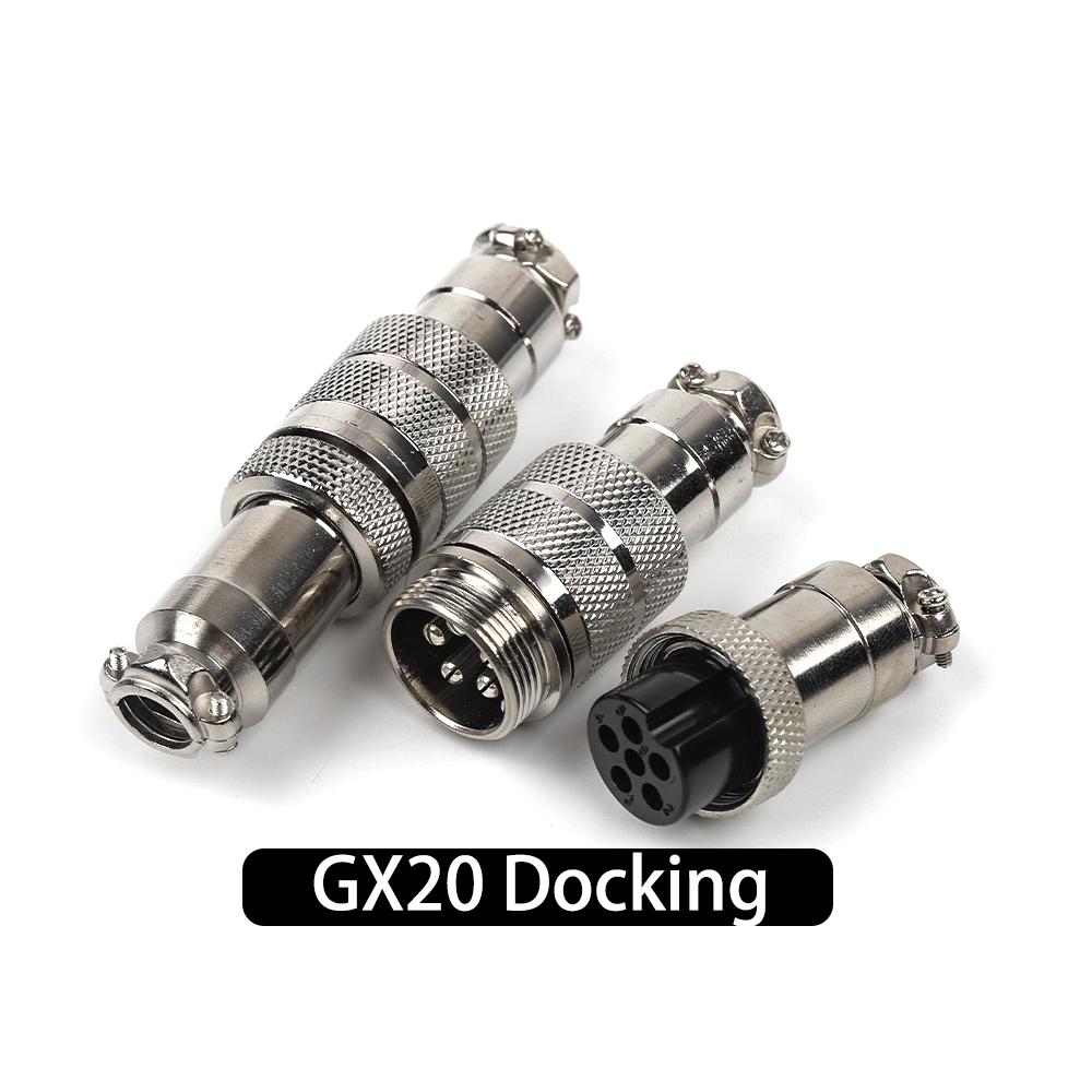 GX20 2/3/4/5/6/7/8/9/10/12/14/15 Pin Male Female Butting Wire Cable Circular Aviation Socket Plug Panel Connector 1 Set
GX20 2/3/4/5/6/7/8/9/10/12/14/15 Pin Male Female Butting Wire Cable Circular Aviation Socket Plug Panel Connector 1 Set