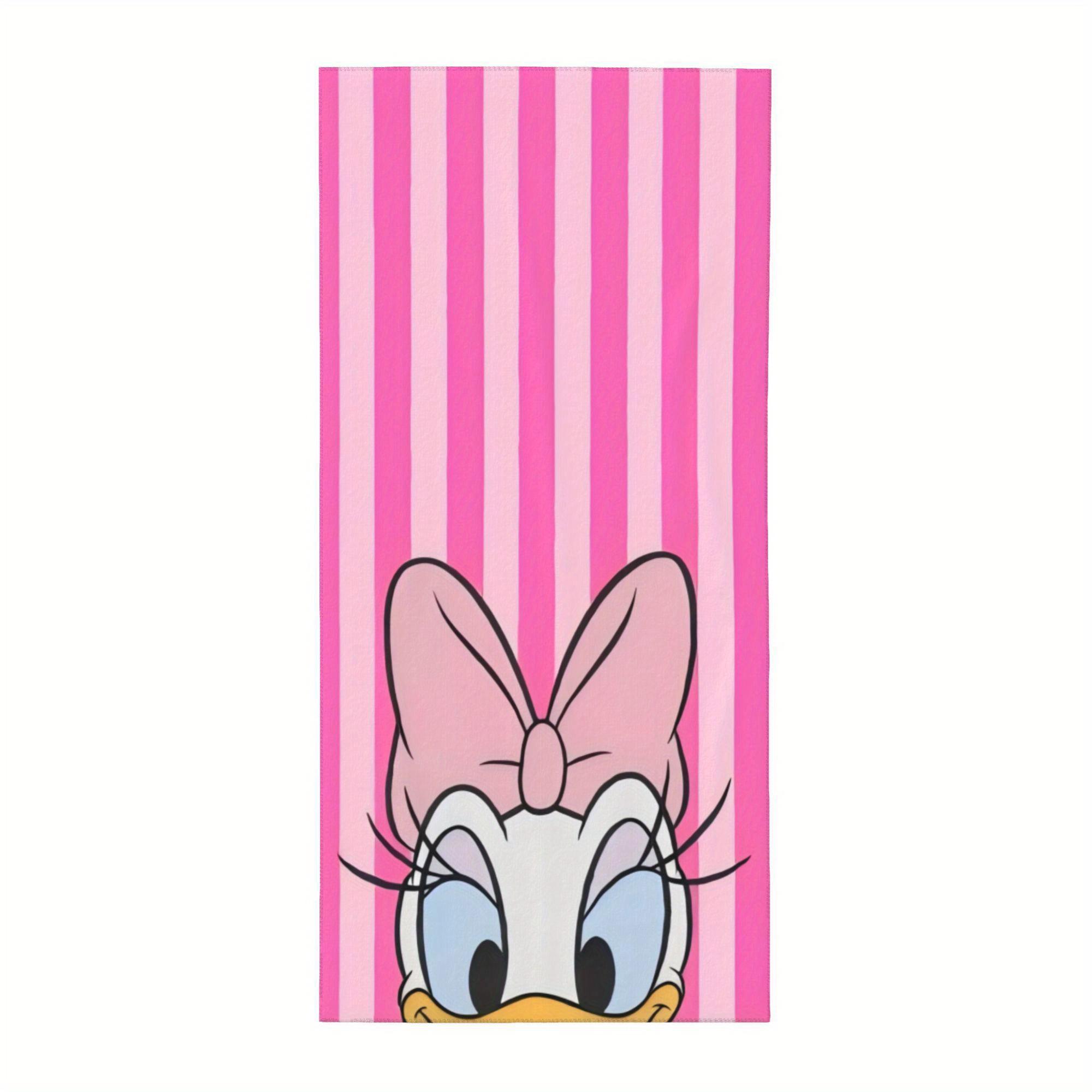 1pc Daisy Duck Beach Towel - Polyester 2D Print Quick Dry Swimming Towel, Lightweight Soft Travel Towel for Camping Surfing, Uni W30*H60(CM)
1pc Daisy Duck Beach Towel - Polyester 2D Print Quick Dry Swimming Towel, Lightweight Soft Travel Towel for Camping Surfing, Uni W30*H60(CM)