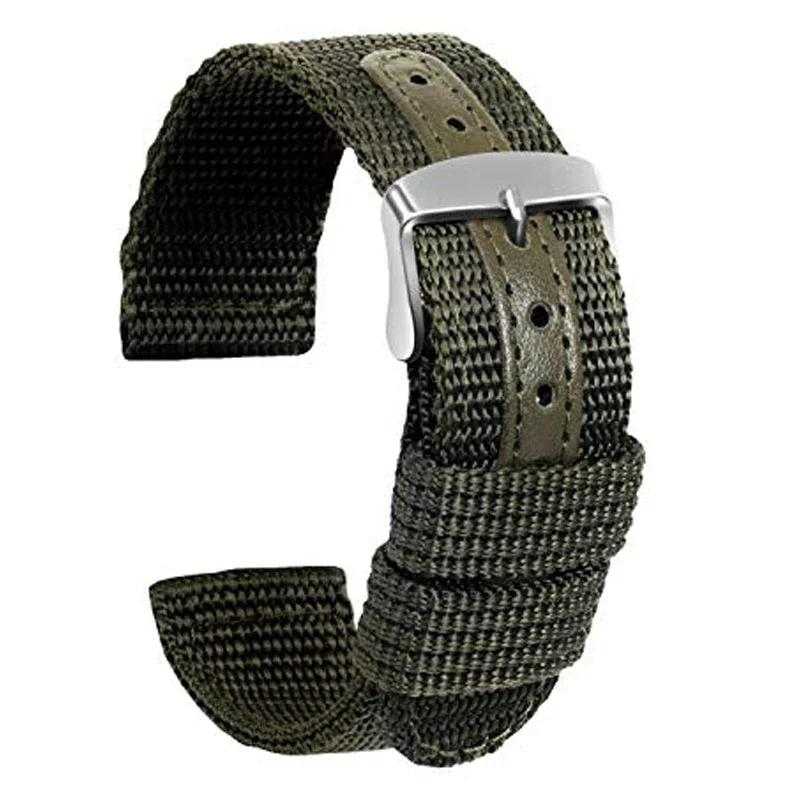 Universal Nylon Braided Wristband for Seiko Thickened Replacement Watchband for Rolex Men Women Bracelet Accessories Belt Strap 22mm армія зелений колір
Universal Nylon Braided Wristband for Seiko Thickened Replacement Watchband for Rolex Men Women Bracelet Accessories Belt Strap 22mm армія зелений колір
