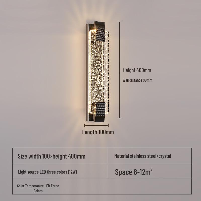 Постмодернистский хрустальный настенный светильник: Элегантное освещение для гостиных, прихожих, проходов, лестничных маршей и прикроватного декора
Постмодернистский хрустальный настенный светильник: Элегантное освещение для гостиных, прихожих, проходов, лестничных маршей и прикроватного декора