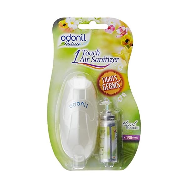 Odonil Combo One Touch Air Sanitizer Freshener - 7.8Gram/12Ml Refill, Floral Bouquet, Spray
Odonil Combo One Touch Air Sanitizer Freshener - 7.8Gram/12Ml Refill, Floral Bouquet, Spray