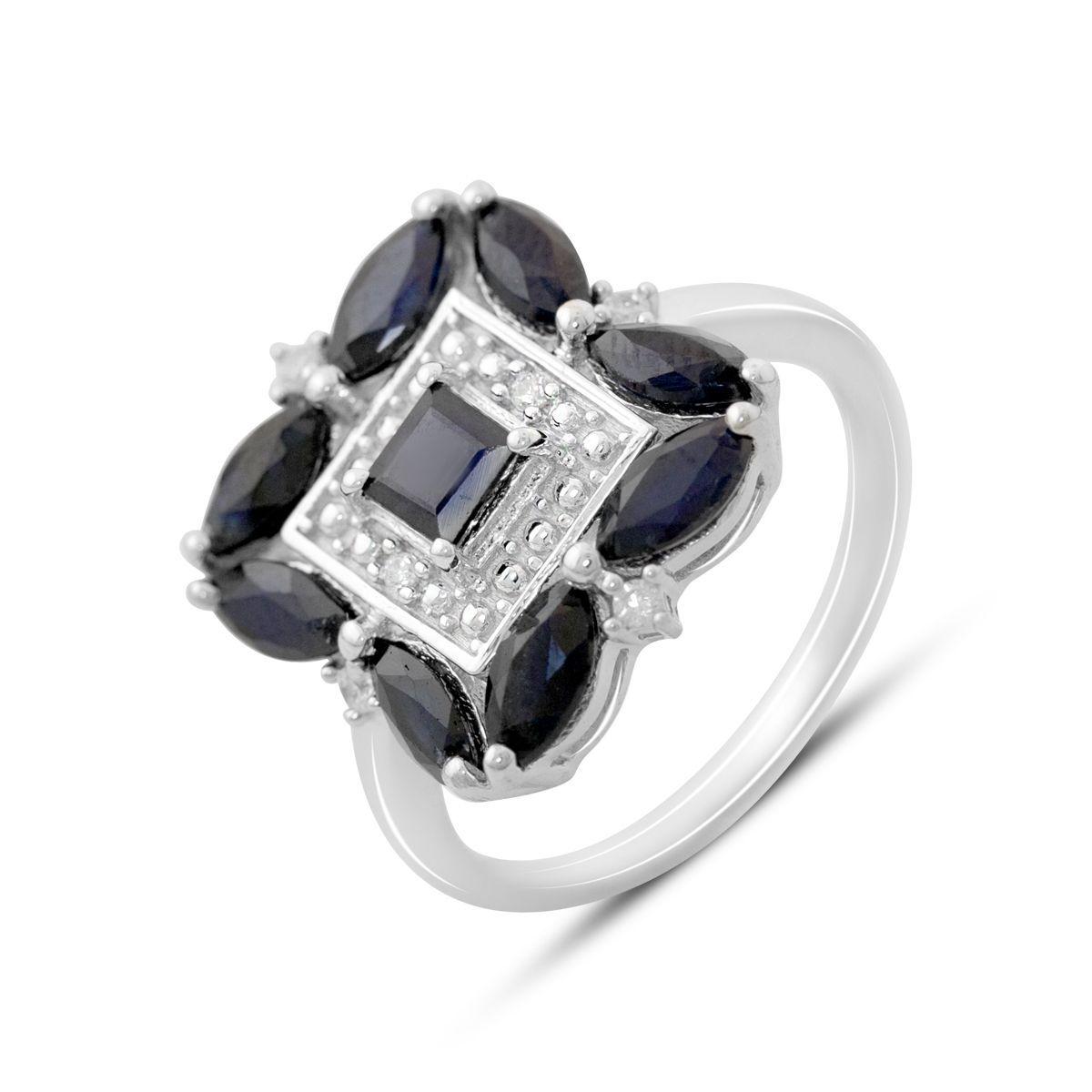 Срібна каблучка з натуральним сапфіром 3.525ct, фіанітами, вага виробу 3,83 гр (2162599) 18 сапфіровий
Срібна каблучка з натуральним сапфіром 3.525ct, фіанітами, вага виробу 3,83 гр (2162599) 18 сапфіровий