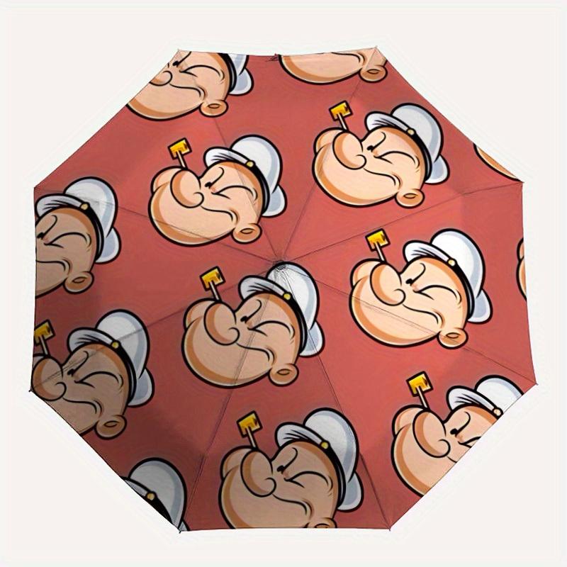 1pc Popeye Head Automatic Umbrella 8-Bone Design Compact Gear for Outdoor Travel, Perfect Gift for Friends or Family yy250822067
1pc Popeye Head Automatic Umbrella 8-Bone Design Compact Gear for Outdoor Travel, Perfect Gift for Friends or Family yy250822067