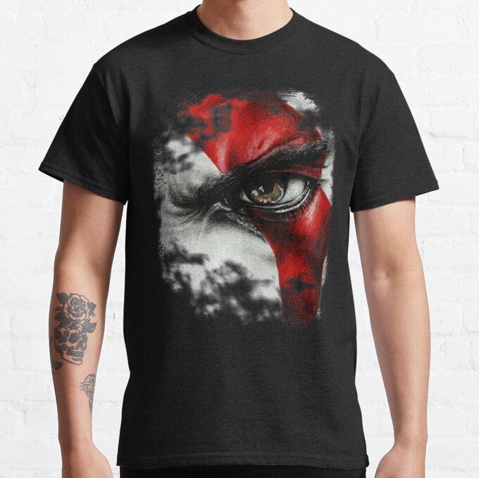 Kratos Eye God of War Art TShirt for Men and Women Summer Pure Cotton Clothing Fashion Casual Short Sleeved Tshirt Unisex M
Kratos Eye God of War Art TShirt for Men and Women Summer Pure Cotton Clothing Fashion Casual Short Sleeved Tshirt Unisex M