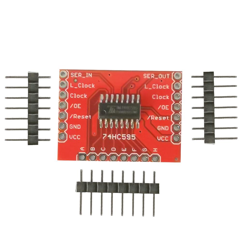 1-5pcs 74HC595 DC3.3-5V Expansion Board Module Shift Register With Needle
1-5pcs 74HC595 DC3.3-5V Expansion Board Module Shift Register With Needle