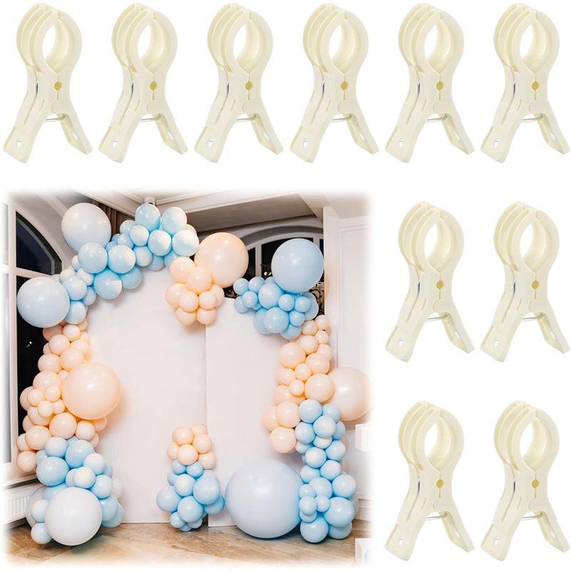 Plastic Transparent Backdrop Spring Clamps 10Pcs Large For Balloon Arch Clips Heavy Duty 3.5 Inch For Balloon Arch Kit B
Plastic Transparent Backdrop Spring Clamps 10Pcs Large For Balloon Arch Clips Heavy Duty 3.5 Inch For Balloon Arch Kit B
