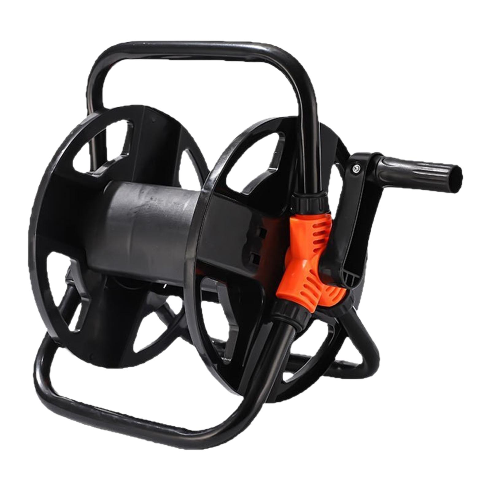 Hose Reels Storage Rack Can Hold 20m Hoses Portable Water Pipe Storage Reel Watering Hose Winding Reel for Outdoor Garden Lawn чёрный
Hose Reels Storage Rack Can Hold 20m Hoses Portable Water Pipe Storage Reel Watering Hose Winding Reel for Outdoor Garden Lawn чёрный