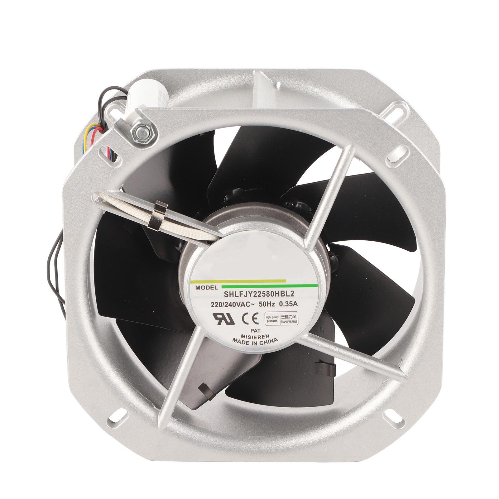Cooling Fan Double Ball Bearing 2600Rmin 0.35A 80W High Speed Sturdy Radiator for Household
Cooling Fan Double Ball Bearing 2600Rmin 0.35A 80W High Speed Sturdy Radiator for Household