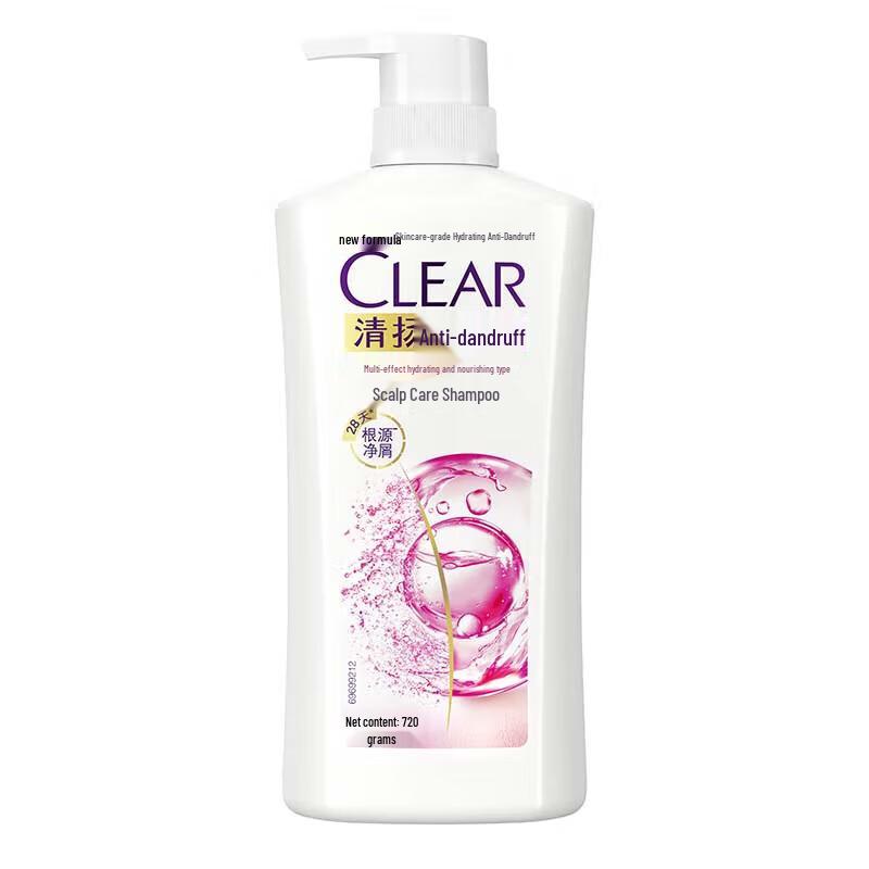 Clear Anti-Dandruff Multi-Effect Moisturizing Shampoo 720g
Clear Anti-Dandruff Multi-Effect Moisturizing Shampoo 720g