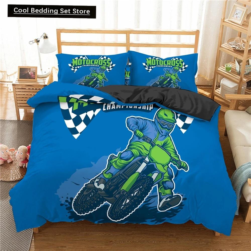 Motocross King Queen Набір постільної білизни для хлопчиків дорослих Off-road Race Мотоцикл Duvet Cover Dirt Bike Rider Поліестерова ковдра EU Single 135x200cm
Motocross King Queen Набір постільної білизни для хлопчиків дорослих Off-road Race Мотоцикл Duvet Cover Dirt Bike Rider Поліестерова ковдра EU Single 135x200cm
