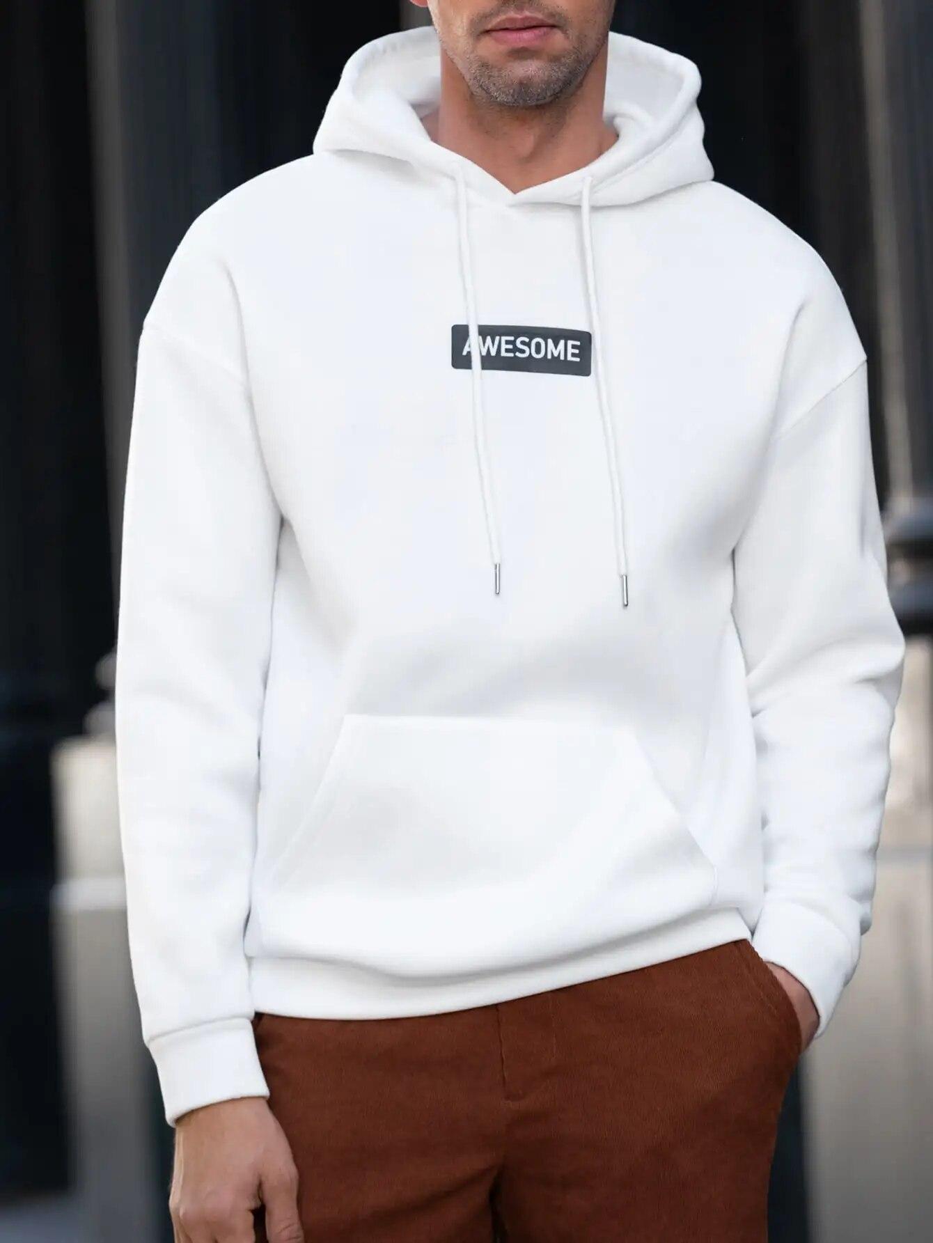Awesome Small Letter Funny Design Unisex Hoodies Loose Hip Hop Pullovers Fleece Street Style Clothing Pocket Oversized Hoody Unisex
Awesome Small Letter Funny Design Unisex Hoodies Loose Hip Hop Pullovers Fleece Street Style Clothing Pocket Oversized Hoody Unisex