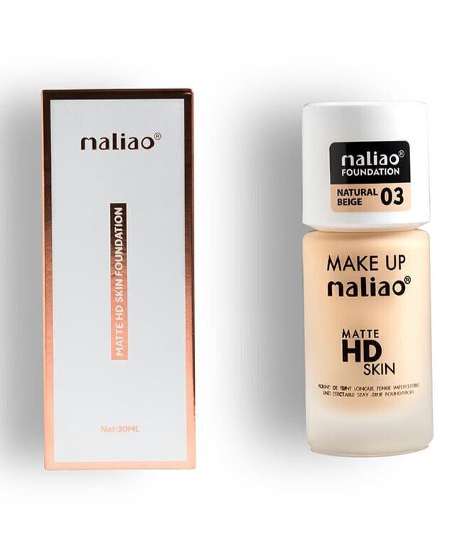 @ Maliao Matte HD Skin Foundation NATURAL BEIGE 03 For Women 30ml Zr-2335-60%Off
@ Maliao Matte HD Skin Foundation NATURAL BEIGE 03 For Women 30ml Zr-2335-60%Off