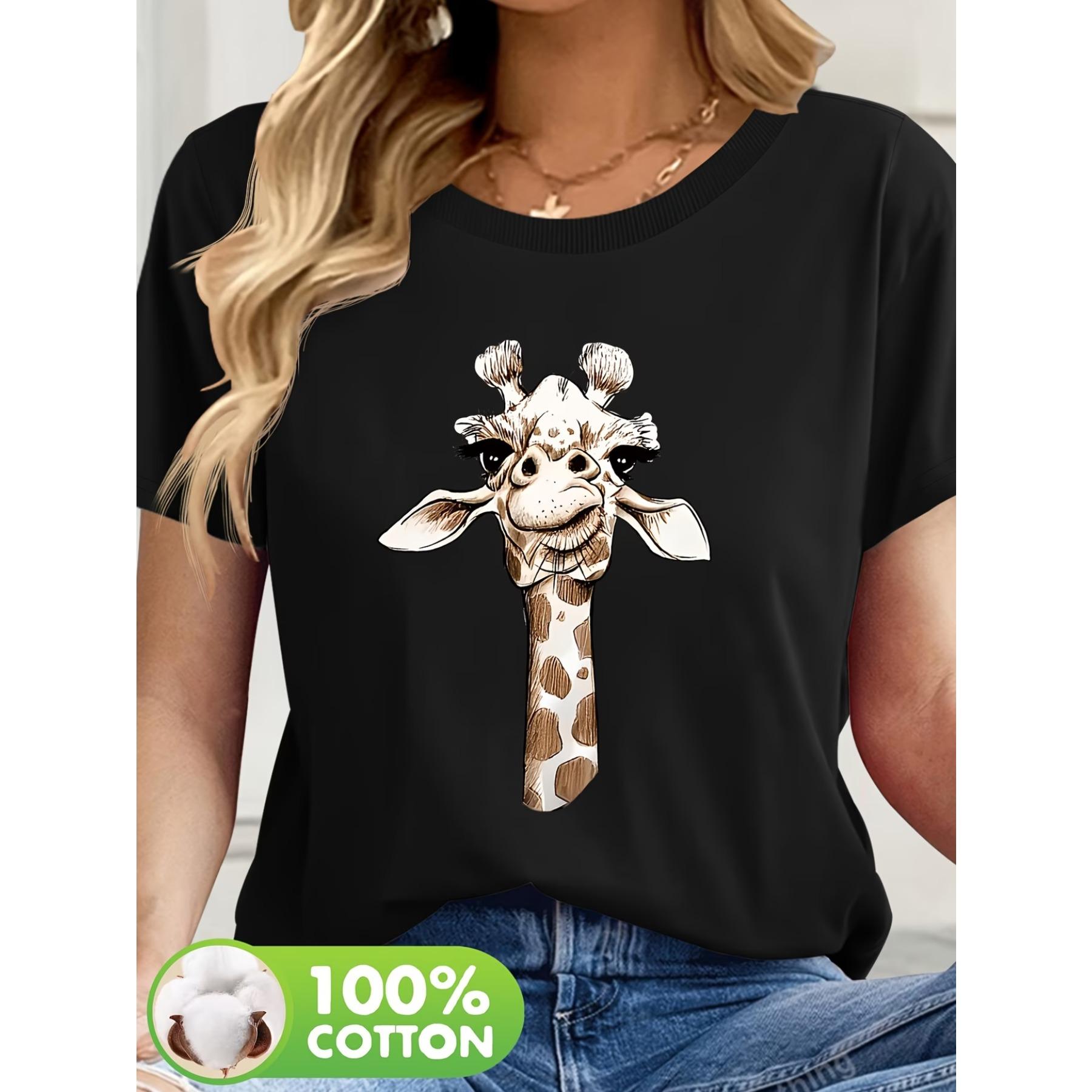 T-Shirt for Women with Printed Designs, A Basic Summer Piece for Casual Wear, Featuring A Round Neck and Machine Washable XXL чорний
T-Shirt for Women with Printed Designs, A Basic Summer Piece for Casual Wear, Featuring A Round Neck and Machine Washable XXL чорний