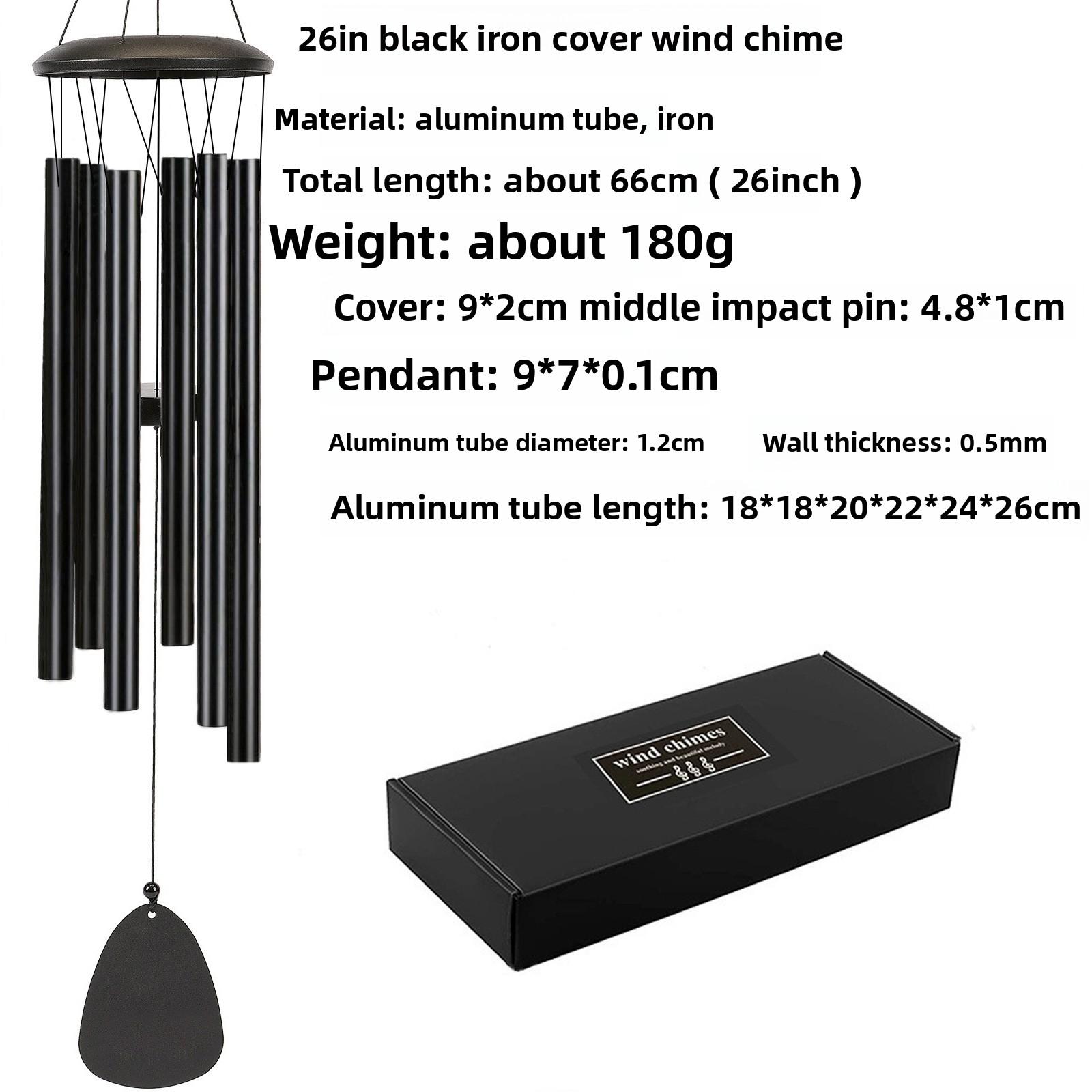 26-дюймовый уличный колокольчик ветра создает атмосферу для украшения фермерских домов на открытом воздухе, садовая музыка, алюминиевая трубка, металлический колокольчик ветра
26-дюймовый уличный колокольчик ветра создает атмосферу для украшения фермерских домов на открытом воздухе, садовая музыка, алюминиевая трубка, металлический колокольчик ветра