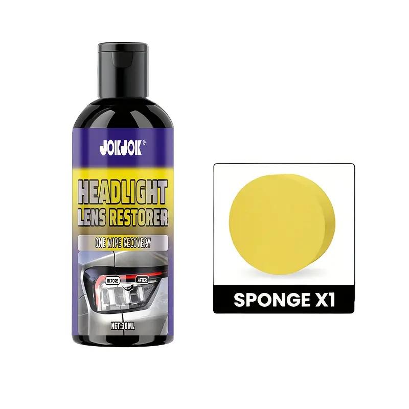 Professional Car Headlight Restoration Paste, Easy-to-Use Headlight Maintenance Kit - Repairs Scratches, Removes Oxidation
Professional Car Headlight Restoration Paste, Easy-to-Use Headlight Maintenance Kit - Repairs Scratches, Removes Oxidation