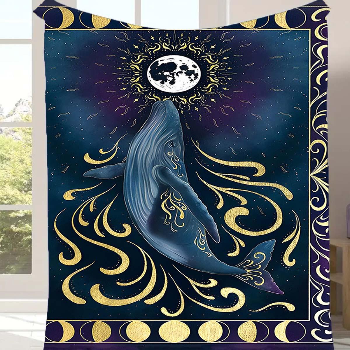 1pc Dolphin Printed Blanket,Soft And Comfortable Blanket, Travel Sofa Bed, Office Home Decor, Birthday Gift Blanket, Boys, Girls 130cmx150cm
1pc Dolphin Printed Blanket,Soft And Comfortable Blanket, Travel Sofa Bed, Office Home Decor, Birthday Gift Blanket, Boys, Girls 130cmx150cm