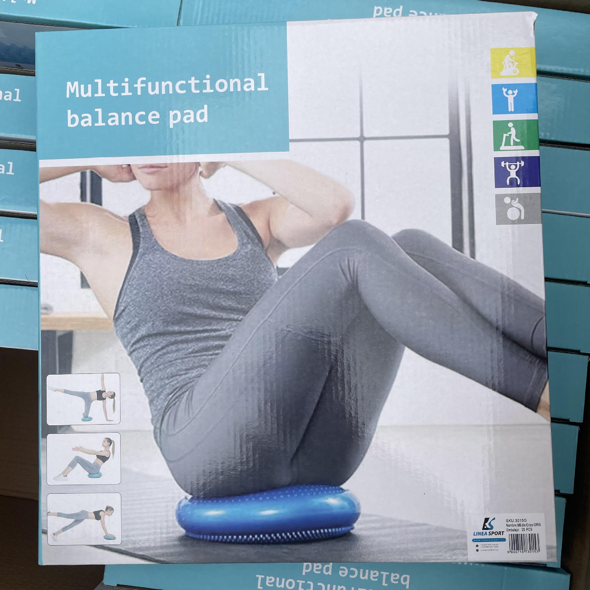 Утолщенный ПВХ коврик для йоги для баланса и надувной массажный мяч для баланса 34cm Cushion + Pump
Утолщенный ПВХ коврик для йоги для баланса и надувной массажный мяч для баланса 34cm Cushion + Pump