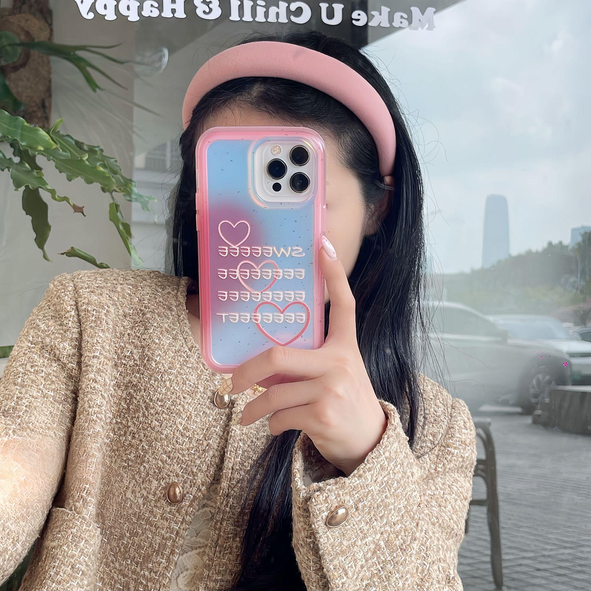 Gradient Pink Heart Phone Case for iPhone 14/15/16/17 Pro Max, Japanese Korean Style iPhone 15 Pro Max
Gradient Pink Heart Phone Case for iPhone 14/15/16/17 Pro Max, Japanese Korean Style iPhone 15 Pro Max