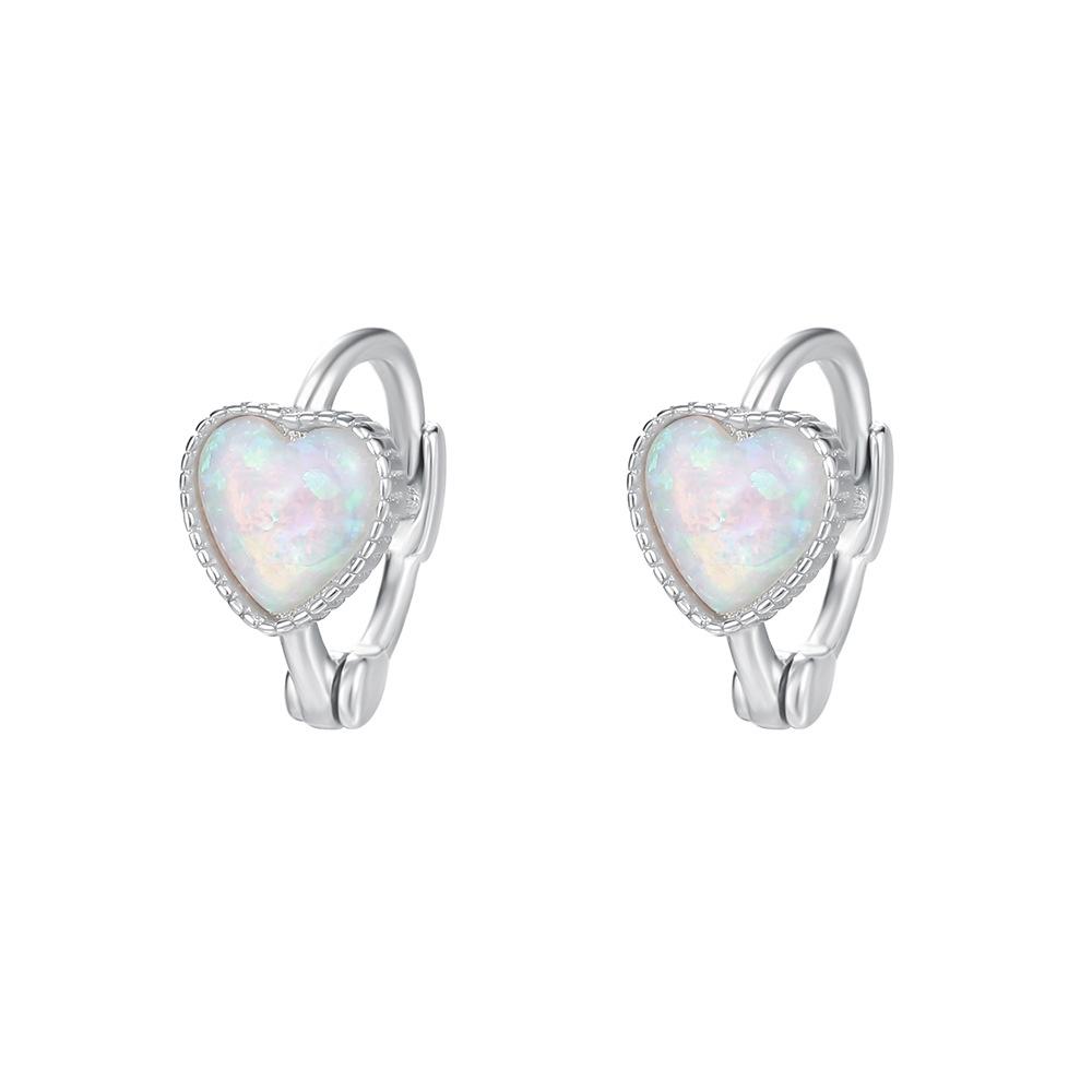 Fashionable Exquisite Heart Simulate Opal Earrings 925 Sterling Silver Jewelry for Women Hypoallergenic Gift
Fashionable Exquisite Heart Simulate Opal Earrings 925 Sterling Silver Jewelry for Women Hypoallergenic Gift