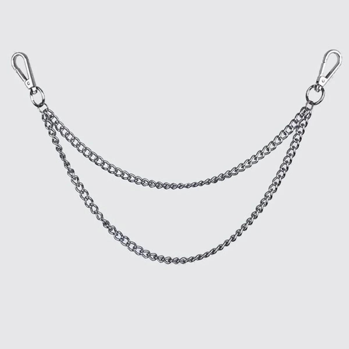 Punk Style Metal Waist Chain Jeans Accessories Pendant Hip-hop Versatile Pants Chain
Punk Style Metal Waist Chain Jeans Accessories Pendant Hip-hop Versatile Pants Chain