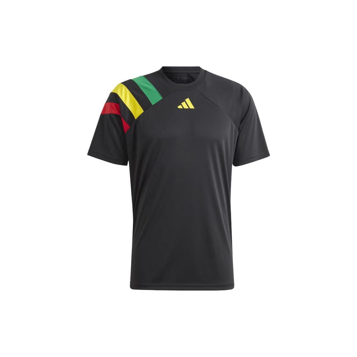 Adidas Fortore 23 Джерси в полоску с цветными блоками, футбольная рубашка с коротким рукавом, мужские топы, черные IK5737
Adidas Fortore 23 Джерси в полоску с цветными блоками, футбольная рубашка с коротким рукавом, мужские топы, черные IK5737
