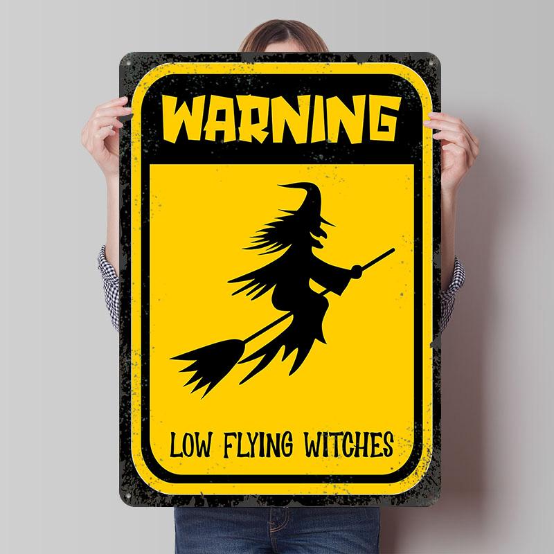 Witch Warning Sign Poster Customized Wall Art Vintage Metal Signs Retro Tin Plaque for Man Cave Garage Decoration Room Wand Deko 7.9x11.8In(20x30cm)
Witch Warning Sign Poster Customized Wall Art Vintage Metal Signs Retro Tin Plaque for Man Cave Garage Decoration Room Wand Deko 7.9x11.8In(20x30cm)