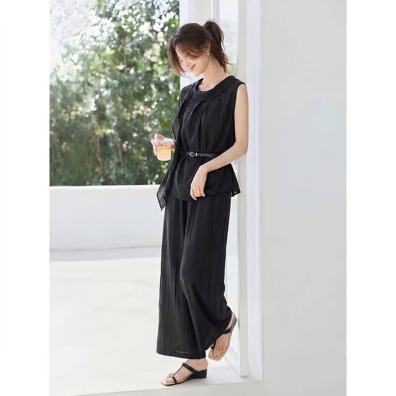 TERRE BLEUE Women s Summer Breathable Ice-Feel Sleeveless Top & Casual Pants Set L
TERRE BLEUE Women s Summer Breathable Ice-Feel Sleeveless Top & Casual Pants Set L