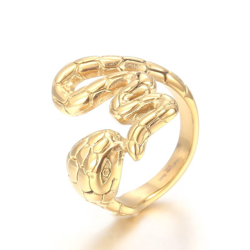 New In Snake Rings for Women Men Punk Goth Anime Ring Free Gifts Unisex Stainless Steel Twisted Snake Jewelry Mujer Bijoux 13
New In Snake Rings for Women Men Punk Goth Anime Ring Free Gifts Unisex Stainless Steel Twisted Snake Jewelry Mujer Bijoux 13