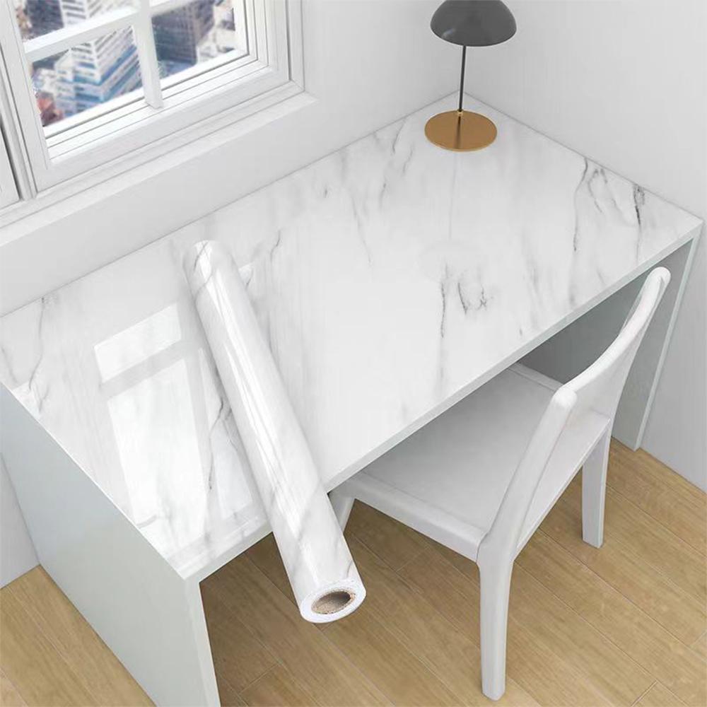 Marble Contact Paper Self Adhesive Wallpaper Waterproof Gloss PVC for Furniture Cover Surface Countertop Kitchen Shelf Liner 40cm x 100cm
Marble Contact Paper Self Adhesive Wallpaper Waterproof Gloss PVC for Furniture Cover Surface Countertop Kitchen Shelf Liner 40cm x 100cm