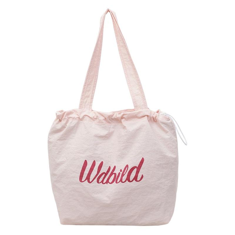 In s wind texture shoulder bag large capacity light leisure commuter tote bag versatile drawstring bucket bag розовый
In s wind texture shoulder bag large capacity light leisure commuter tote bag versatile drawstring bucket bag розовый