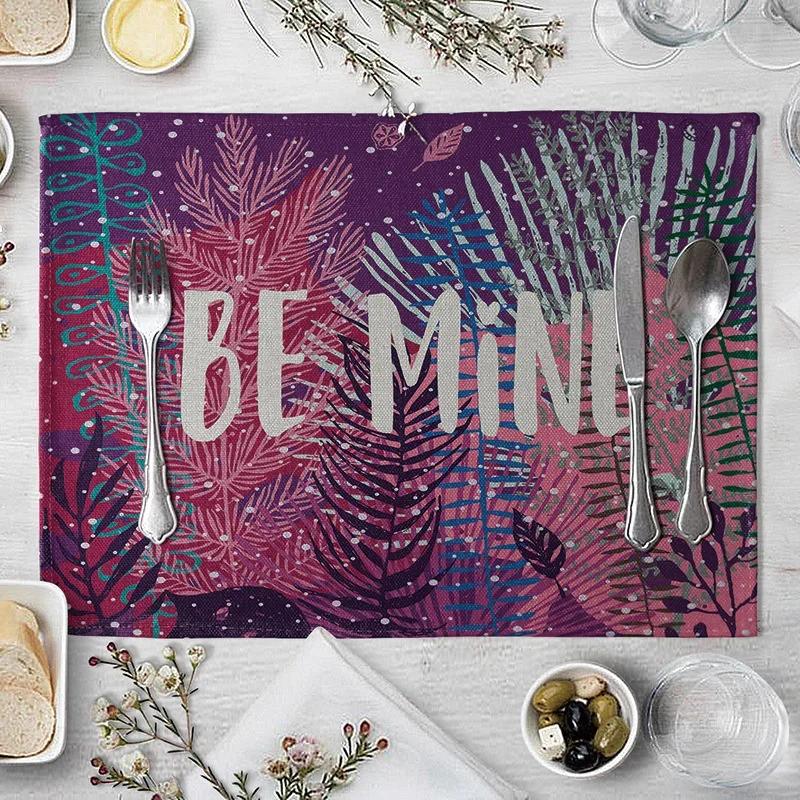 30x45cm Leaves Plant Print Linen Table Mat Non-Slip Washable Placemat for Home Party Dining Table Wedding Kitchen Banquets Decor 2pcs 30x45cm
30x45cm Leaves Plant Print Linen Table Mat Non-Slip Washable Placemat for Home Party Dining Table Wedding Kitchen Banquets Decor 2pcs 30x45cm