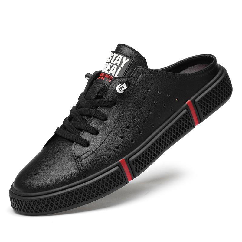 Men s shoes soft sole heel-free white shoes men s cowhide board shoes men s trendy casual shoes lazy half-drag sandals men 46
Men s shoes soft sole heel-free white shoes men s cowhide board shoes men s trendy casual shoes lazy half-drag sandals men 46