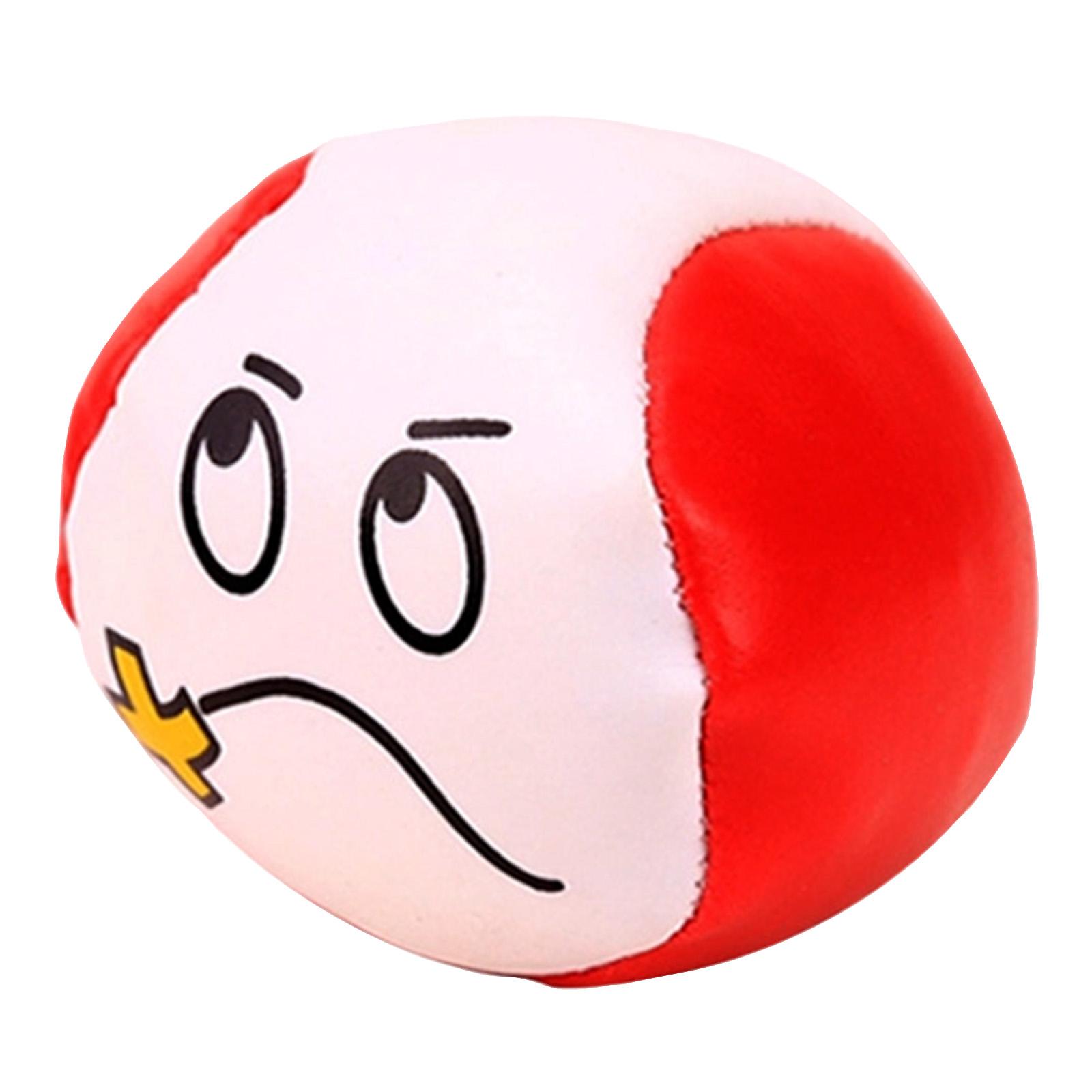 Soft Plush Mini Sandbag with Cartoon Expression Durable PU Leather Stress Relief Squeeze Toy for Office Home Desk Decor One Size
Soft Plush Mini Sandbag with Cartoon Expression Durable PU Leather Stress Relief Squeeze Toy for Office Home Desk Decor One Size