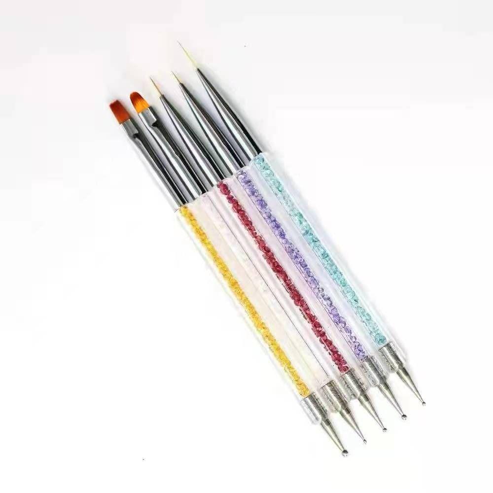 Tool Acrylic Crystal Rhinestone Painting Flower Brush Drawing Liner Brush Nail Art Dotting Pen
Tool Acrylic Crystal Rhinestone Painting Flower Brush Drawing Liner Brush Nail Art Dotting Pen