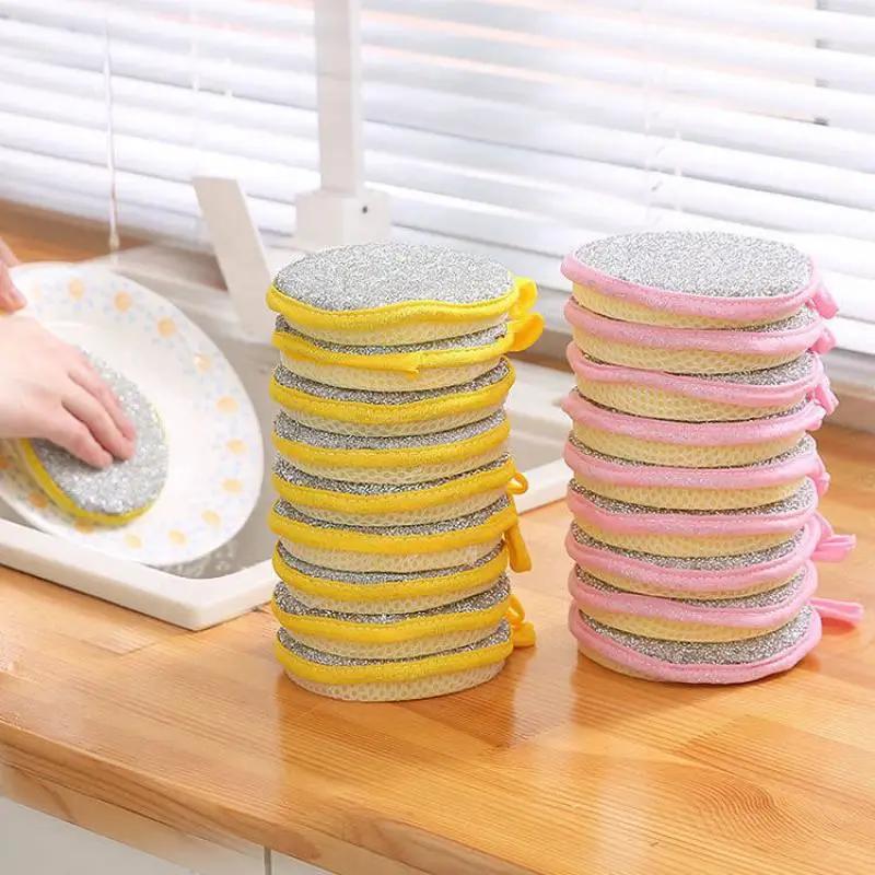 5/10PCS Double Side Reusable Dishwashing Sponge Dish Washing Brush Pan Pot Dish Wash Sponges Household Cleaning Kitchen Tool
5/10PCS Double Side Reusable Dishwashing Sponge Dish Washing Brush Pan Pot Dish Wash Sponges Household Cleaning Kitchen Tool