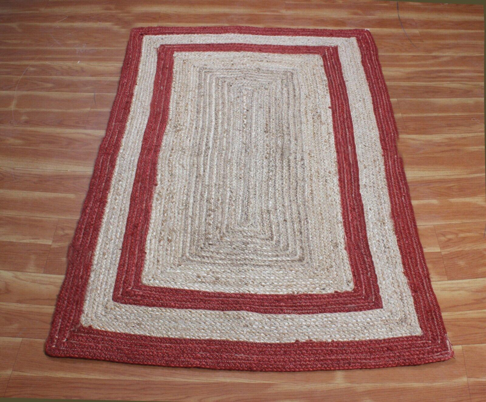 Джутовый ковер ручной работы Круглый Натуральный ковер для любого пространства Выглядит Рустик Декор для любого пространства 60 cm x 60 cm (2x2feet) красный/бежевый
Джутовый ковер ручной работы Круглый Натуральный ковер для любого пространства Выглядит Рустик Декор для любого пространства 60 cm x 60 cm (2x2feet) красный/бежевый