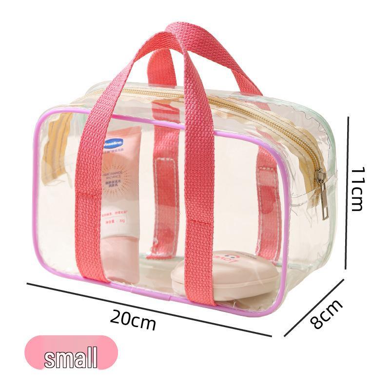 Transparent Waterproof Makeup Bag – Portable Large-Capacity Travel Toiletry Organizer
Transparent Waterproof Makeup Bag – Portable Large-Capacity Travel Toiletry Organizer